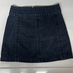 Free People Classic Denim Skirt